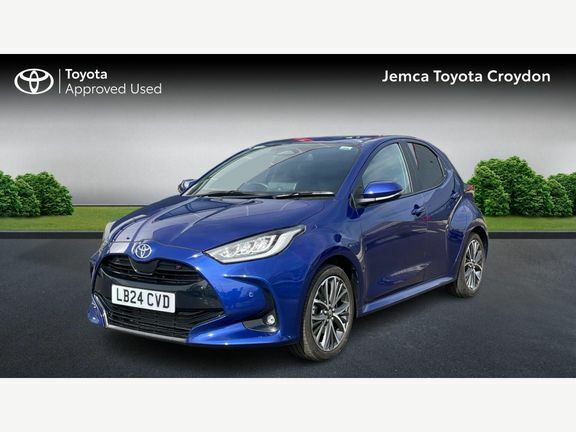 Toyota Yaris Excel Blue #3