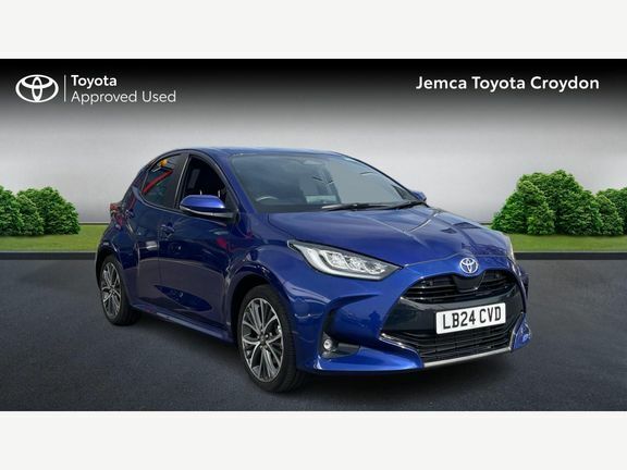 Toyota Yaris Excel Blue