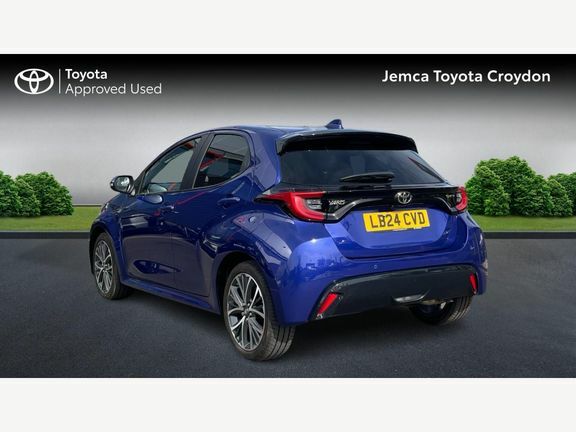 Toyota Yaris Excel Blue #4