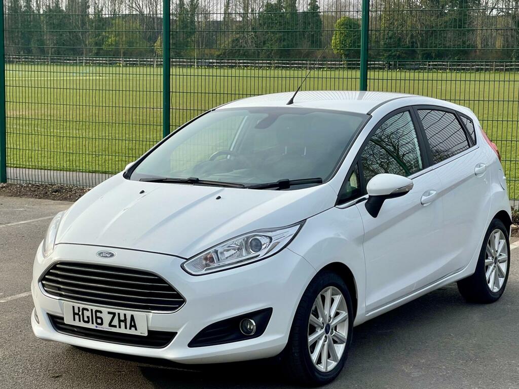 Ford Fiesta Petrol HG16ZHA White #3