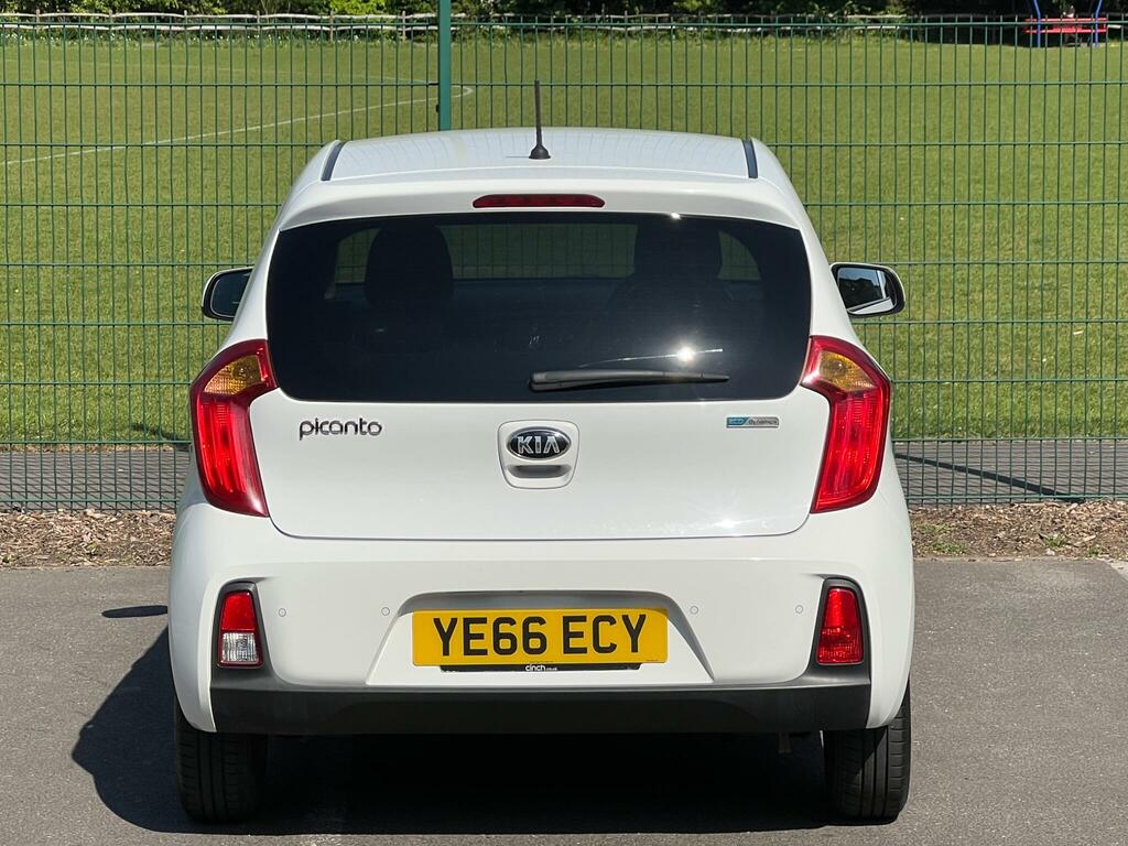 Kia Picanto Petrol YE66ECY White #6