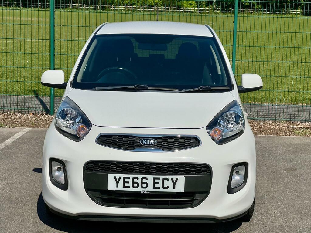 Kia Picanto Petrol YE66ECY White #2