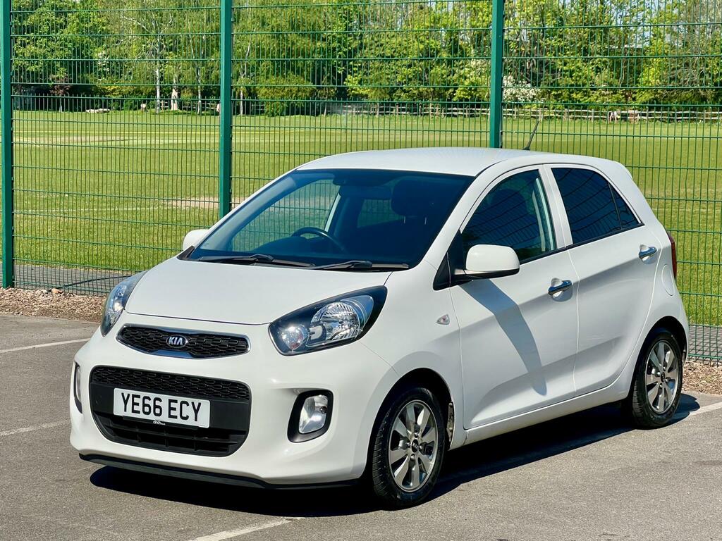 Kia Picanto Petrol YE66ECY White #3