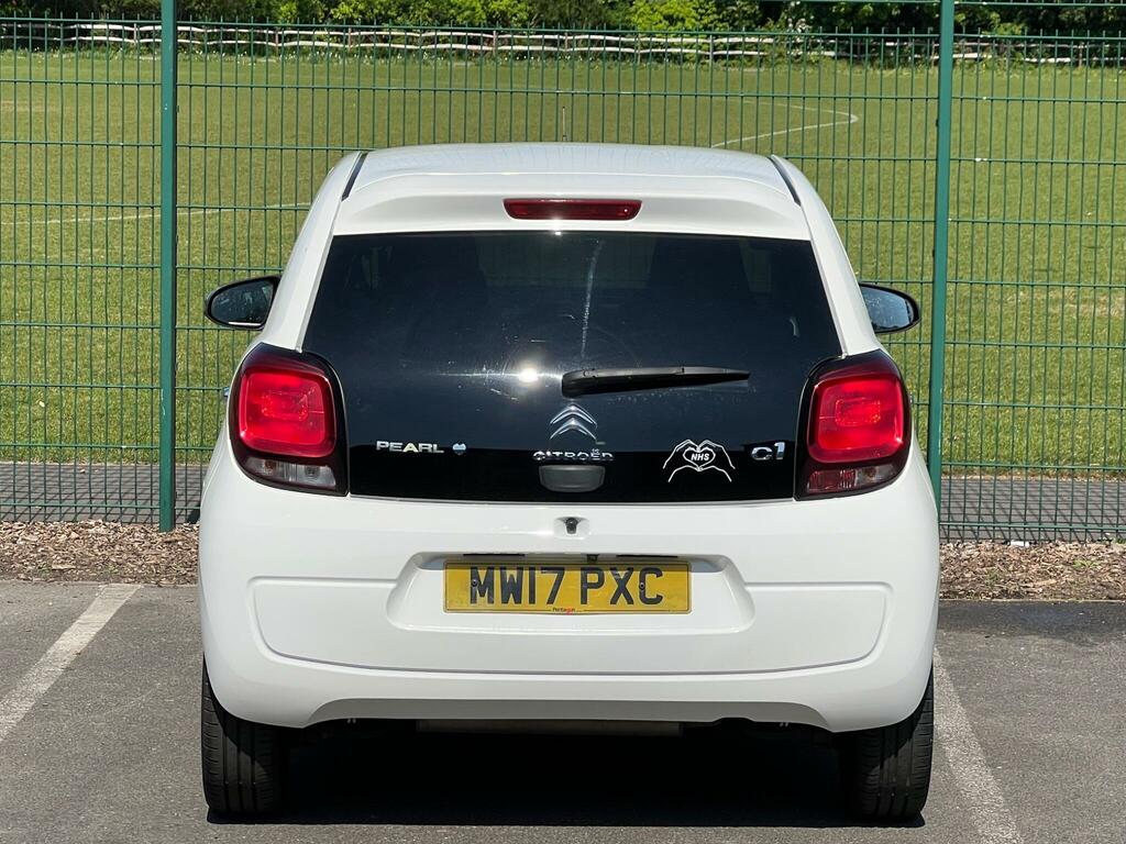 Citroen C1 Petrol MW17PXC White #6