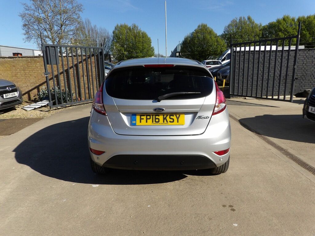 Ford Fiesta 1.5 Tdci Style Silver Euro 6 FP16KSY Silver #5