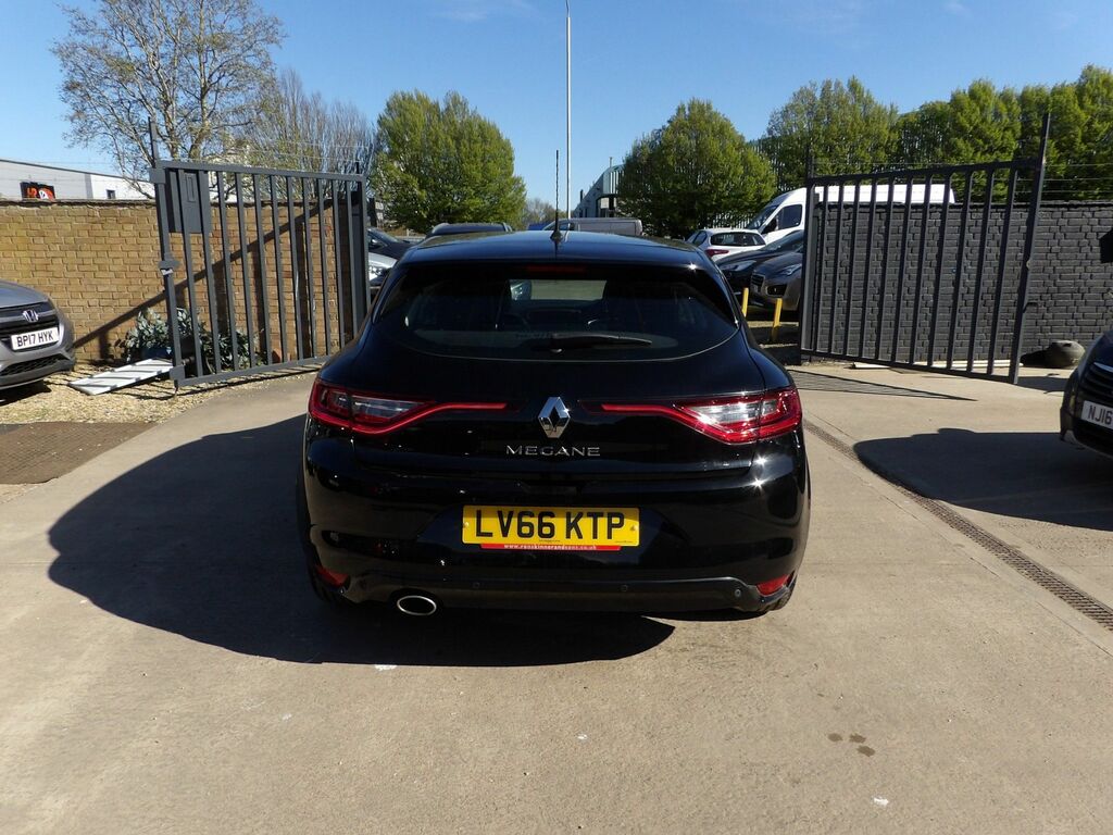 Renault Megane 1.5 Dci Dynamique Nav Hatchback LV66KTP Black #5