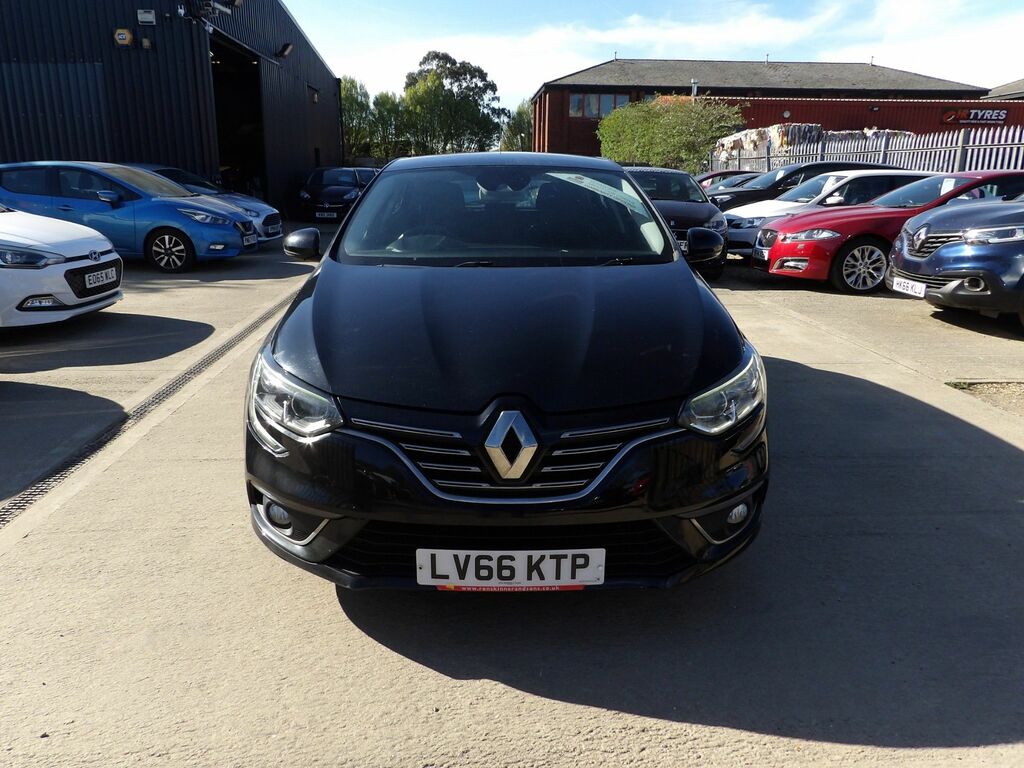 Renault Megane 1.5 Dci Dynamique Nav Hatchback LV66KTP Black #2