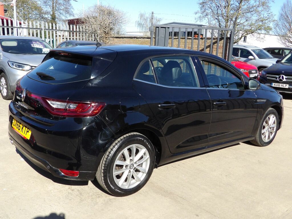Renault Megane 1.5 Dci Dynamique Nav Hatchback LV66KTP Black #6