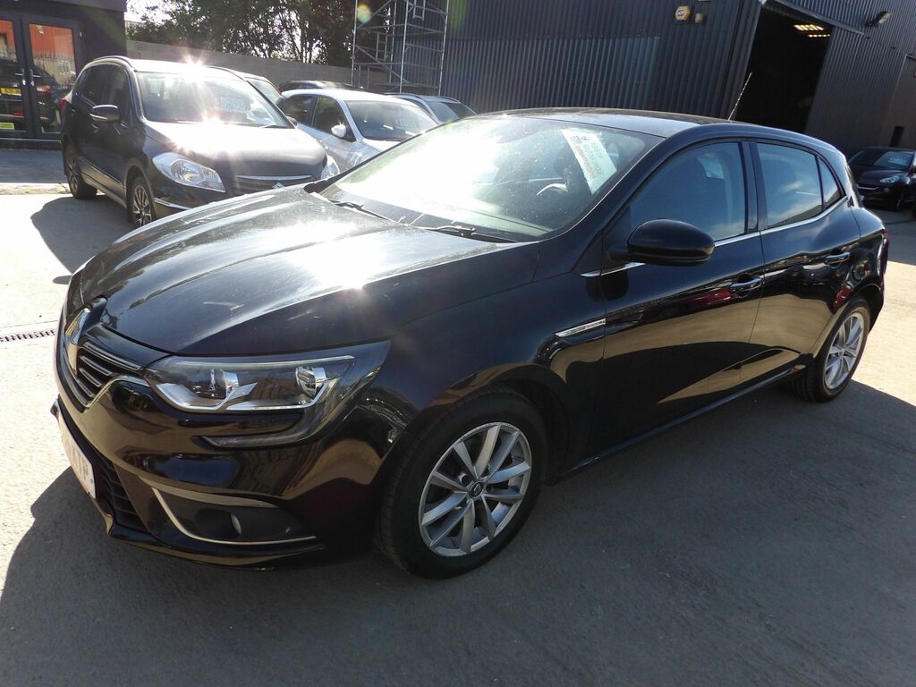 Renault Megane 1.5 Dci Dynamique Nav Hatchback LV66KTP Black #3