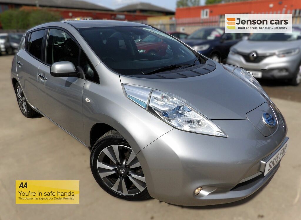 Nissan Leaf 24Kwh Tekna Hatchback 107 Bhp Silver