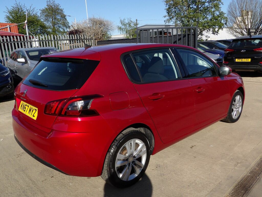 Peugeot 308 1.6 Bluehdi Active Hatchback Eur KN67MYZ Red #6