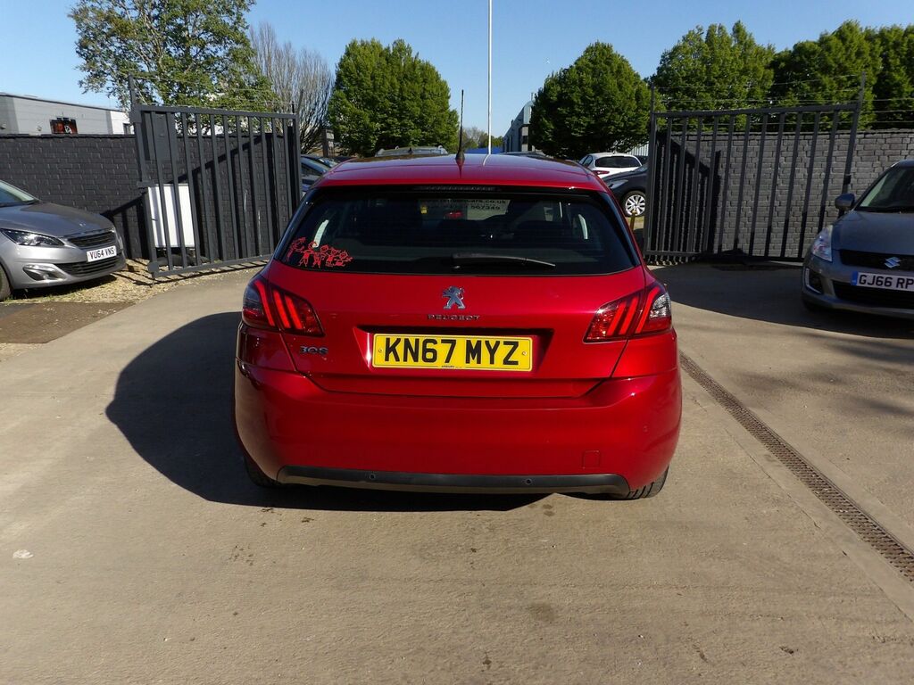 Peugeot 308 1.6 Bluehdi Active Hatchback Eur KN67MYZ Red #5