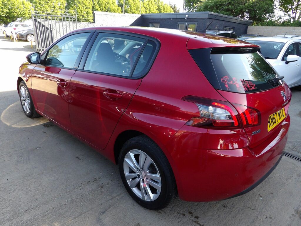 Peugeot 308 1.6 Bluehdi Active Hatchback Eur KN67MYZ Red #4