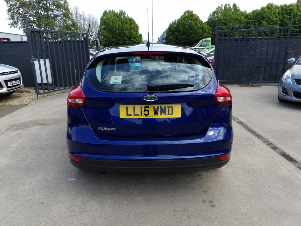 Ford Focus 1.5 Tdci Titanium Hatchback Euro LL15WMD Blue #5