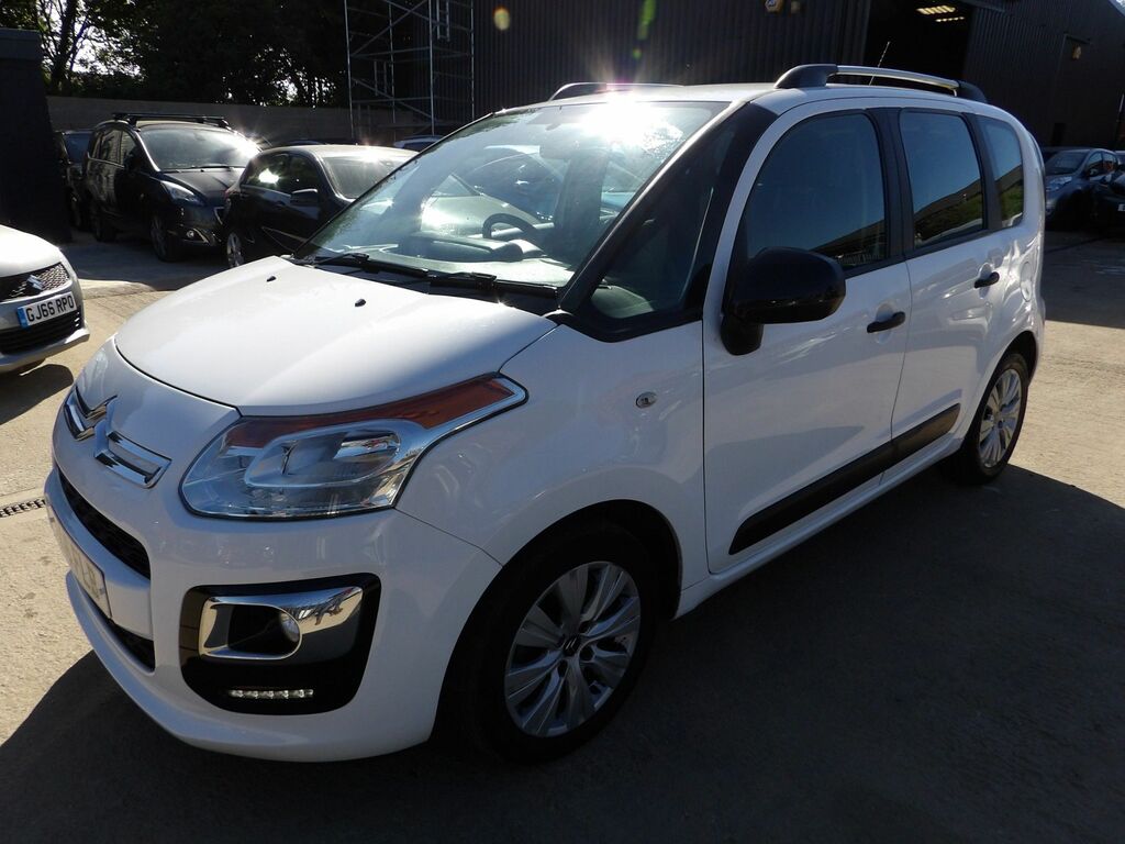 Citroen C3 Picasso 1.6 Bluehdi Edition Mpv Euro 6 VK16FLB White #3