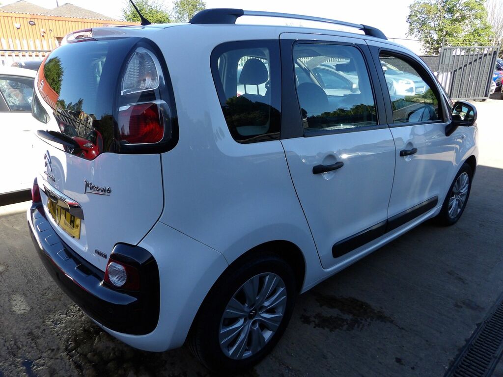 Citroen C3 Picasso 1.6 Bluehdi Edition Mpv Euro 6 VK16FLB White #6
