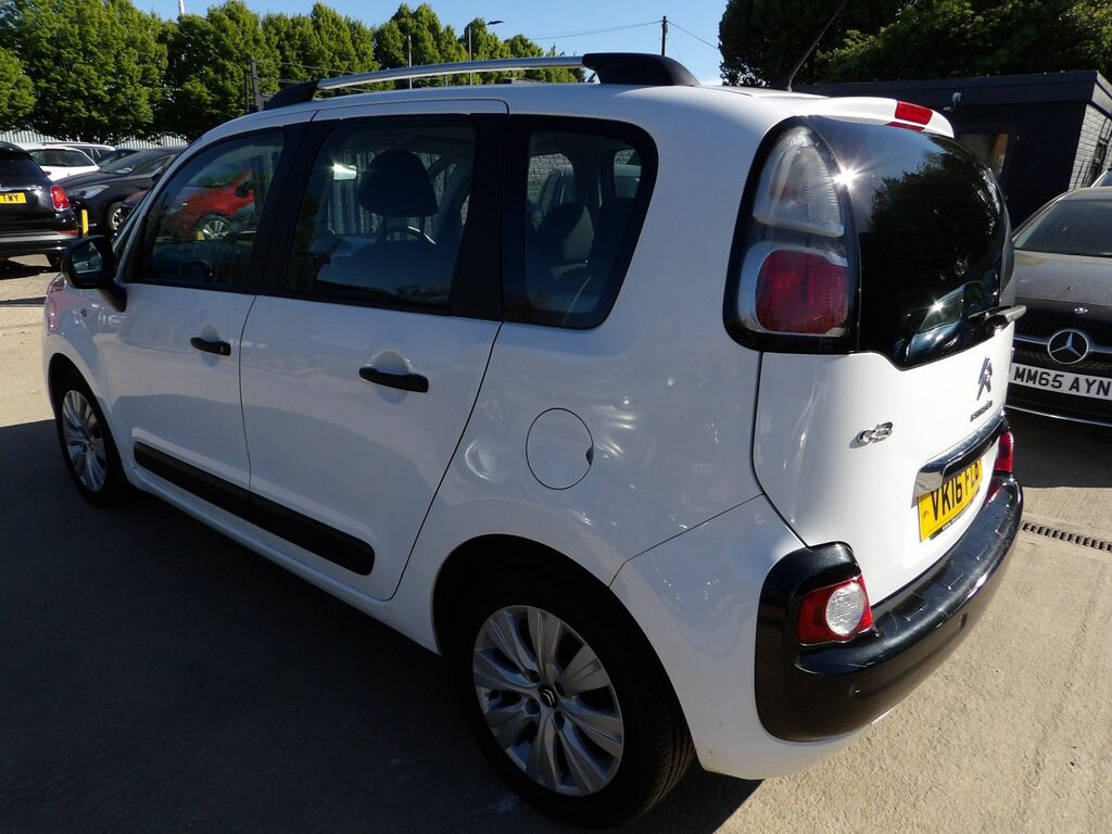 Citroen C3 Picasso 1.6 Bluehdi Edition Mpv Euro 6 VK16FLB White #4