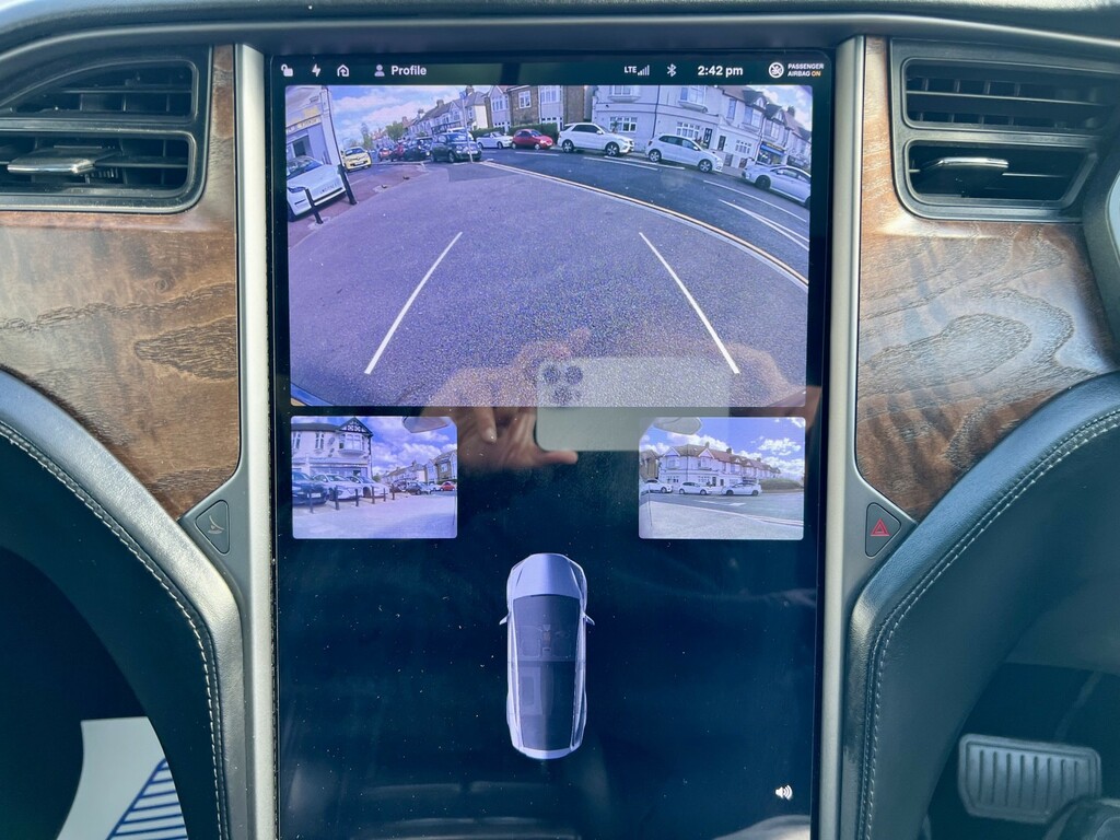 Tesla Model X Suv Blue #23
