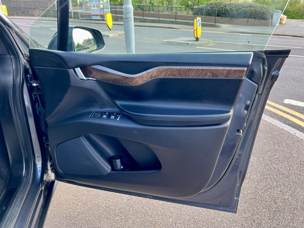 Tesla Model X Suv Blue #28