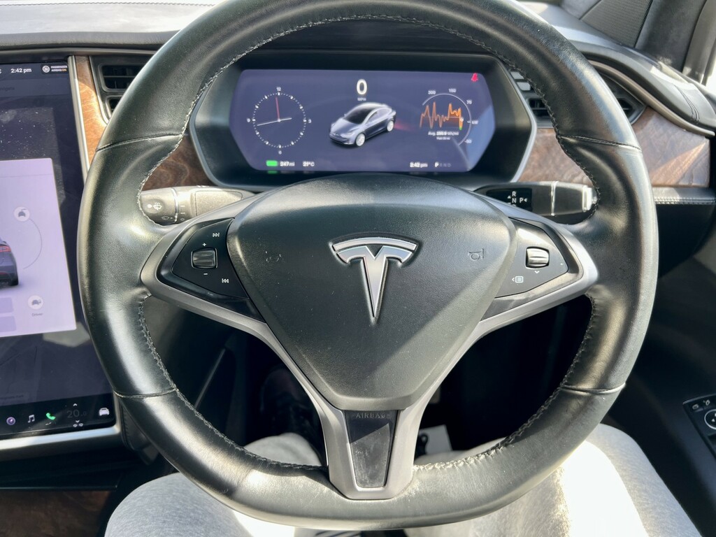 Tesla Model X Suv Blue #25