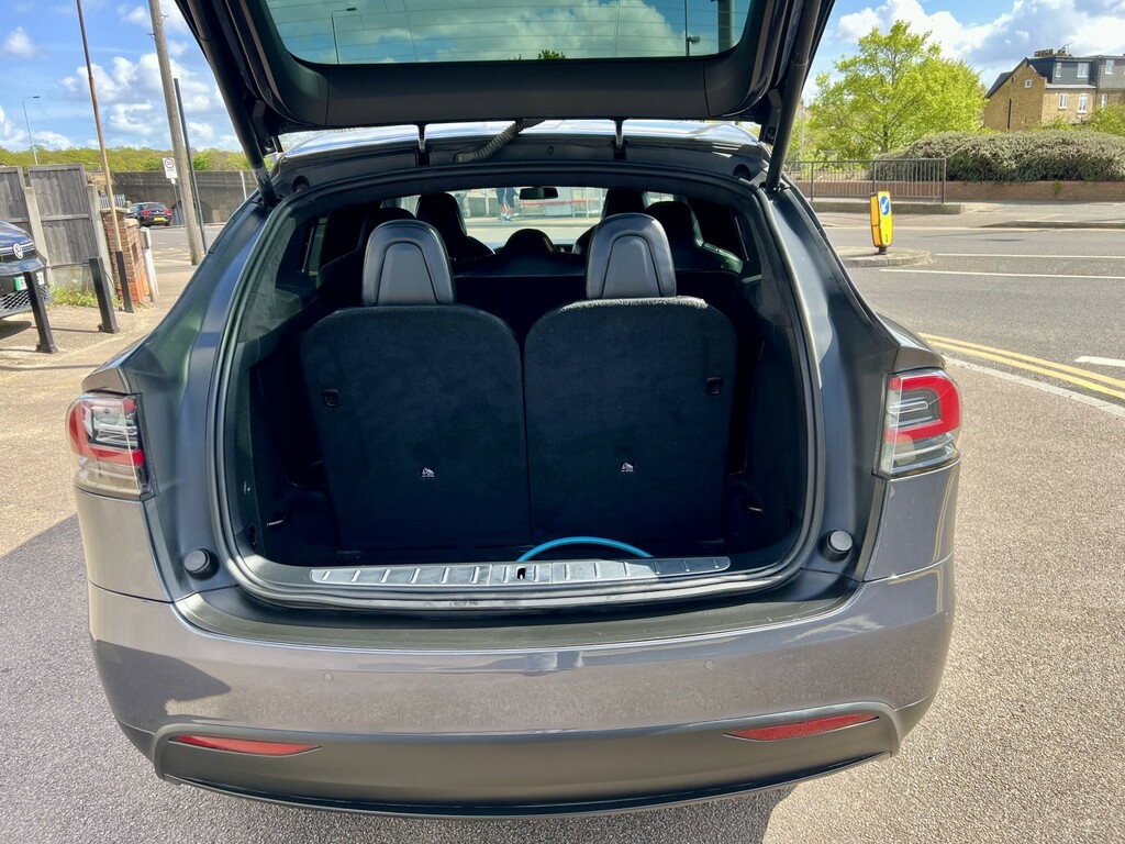 Tesla Model X Suv Blue #15