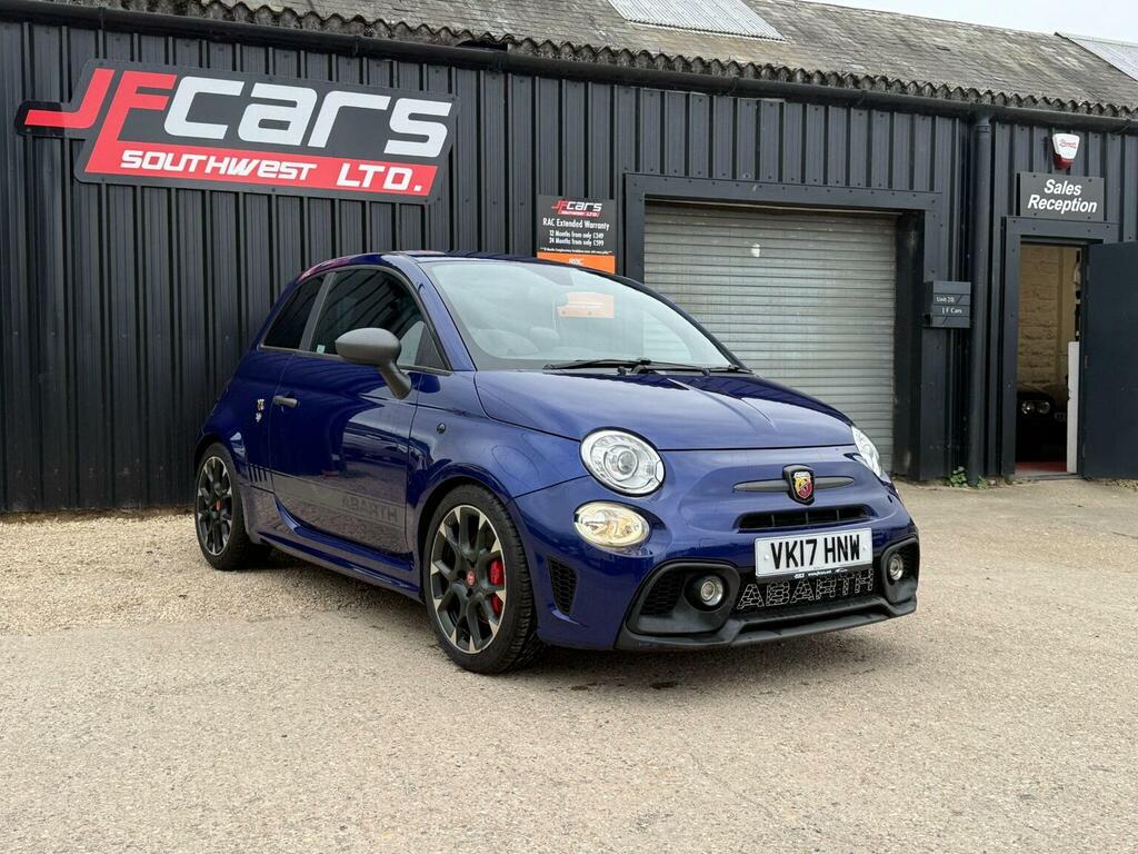 Abarth 595 1.4 T-jet Competizione Euro 6 VK17HNW Blue #2