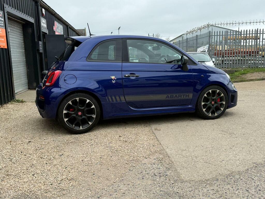 Abarth 595 1.4 T-jet Competizione Euro 6 VK17HNW Blue #4