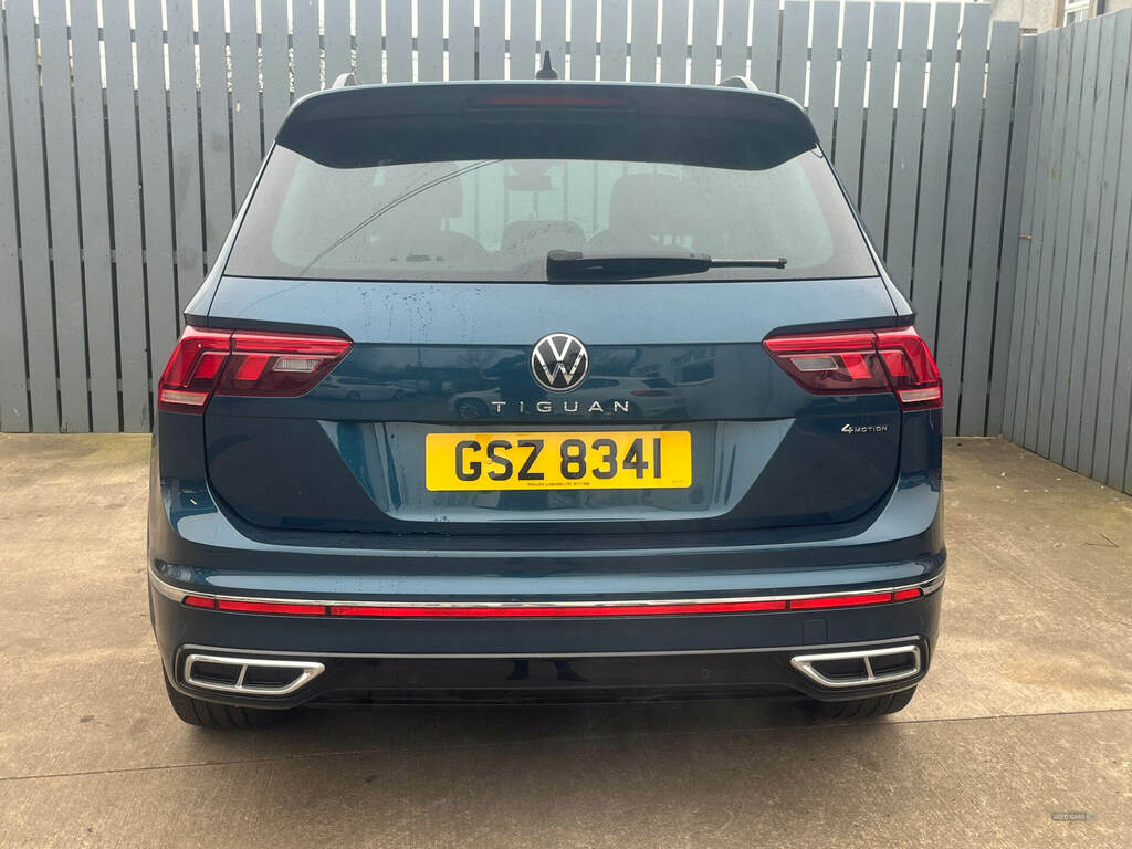 Volkswagen Tiguan 2.0 Tdi 4Motion R-line Dsg GSZ8341 Blue #5