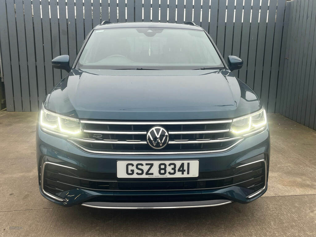 Volkswagen Tiguan 2.0 Tdi 4Motion R-line Dsg GSZ8341 Blue #4