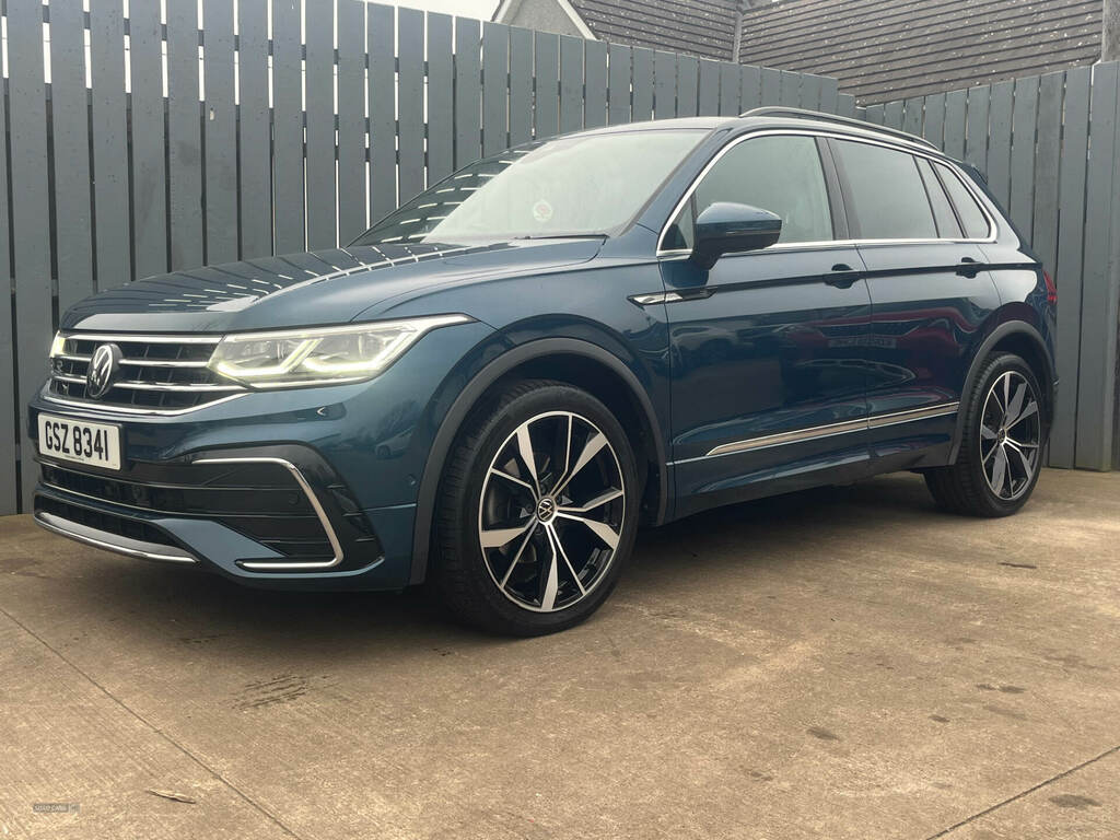 Volkswagen Tiguan 2.0 Tdi 4Motion R-line Dsg GSZ8341 Blue #2
