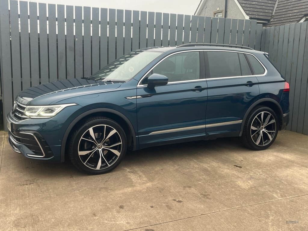 Volkswagen Tiguan 2.0 Tdi 4Motion R-line Dsg GSZ8341 Blue #3