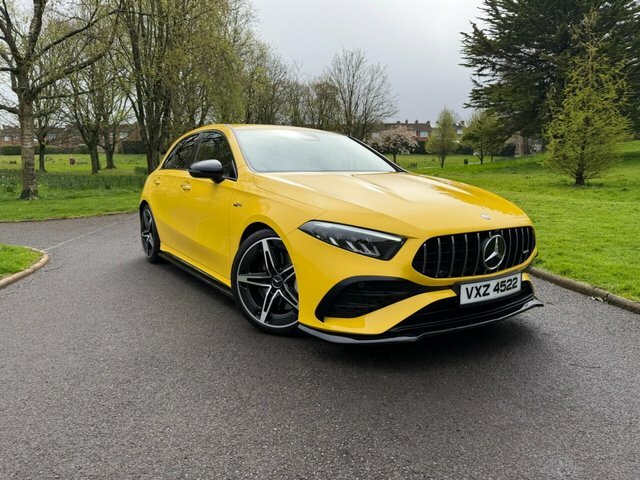 Mercedes-Benz A Class 2.0 A35h Mhev Amg Premium Hatchback H Yellow
