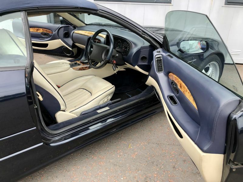 Aston Martin DB7 Coupe Blue #8