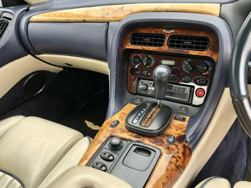 Aston Martin DB7 Coupe Blue #17