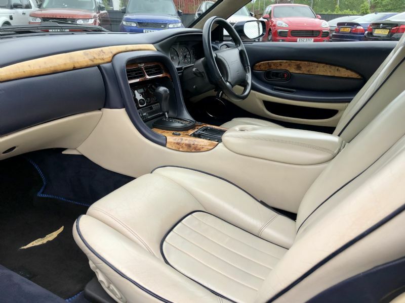 Aston Martin DB7 Coupe Blue #12
