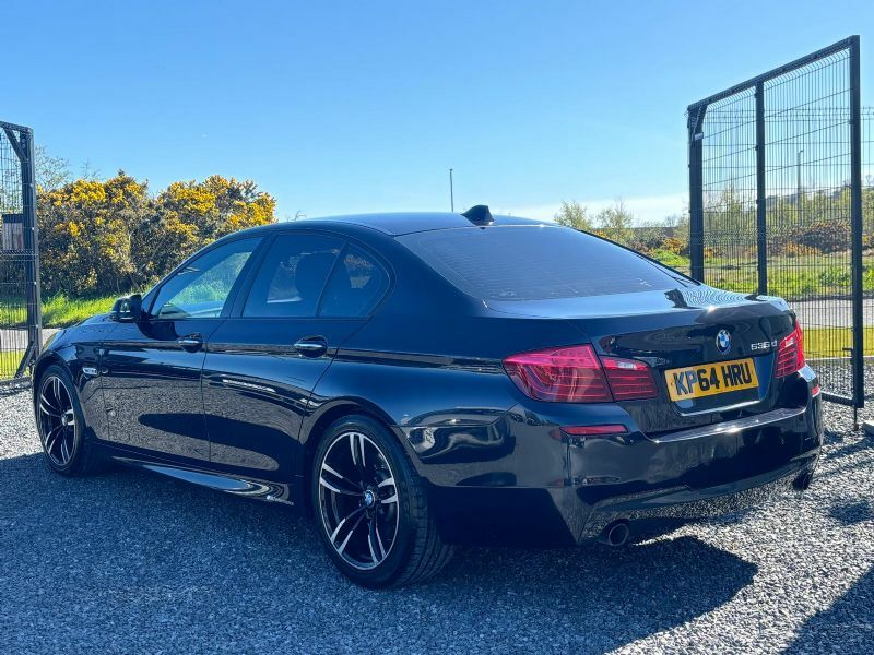 BMW 5 Series M Sport KP64HRU Black #3