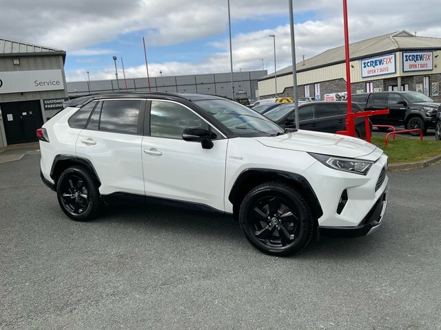 Toyota Rav 4 2.5 Vvt-h Dynamic Suv Hybrid Cvt 4Wd Eu PX69VST White #2
