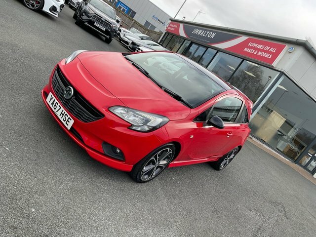 Vauxhall Corsa 1.4I Turbo Red Edition Hatchback YA67HSE Red #5