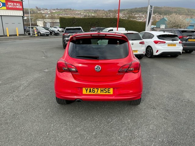 Vauxhall Corsa 1.4I Turbo Red Edition Hatchback YA67HSE Red #2