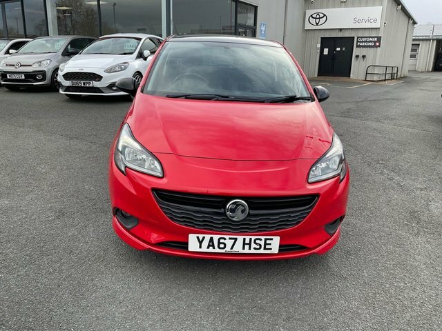 Vauxhall Corsa 1.4I Turbo Red Edition Hatchback YA67HSE Red #4