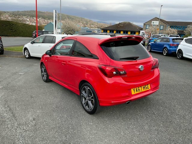 Vauxhall Corsa 1.4I Turbo Red Edition Hatchback YA67HSE Red #3