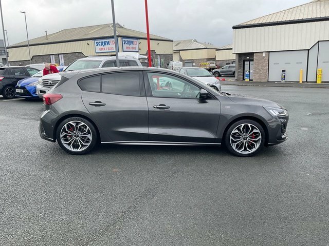 Ford Focus 1.0T Ecoboost Mhev St-line X Edition Hatchback OU23LRN Grey #3
