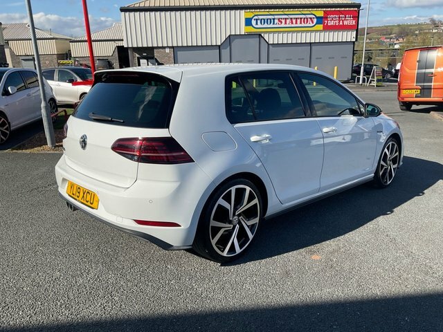 Volkswagen Golf 2.0 Tdi Gtd Hatchback Dsg Euro 6 S S YL19XCU White #6