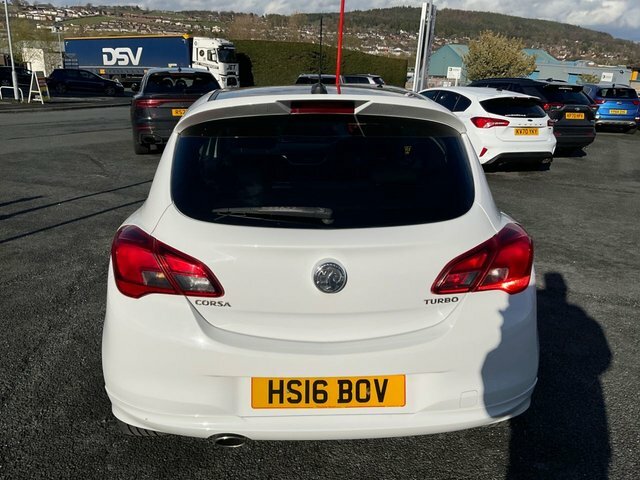 Vauxhall Corsa 1.4I Turbo Ecoflex Limited Edition Hatchback P HS16BOV White #5