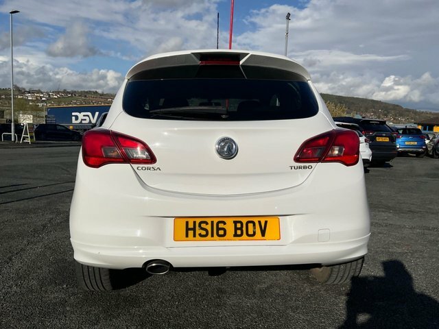 Vauxhall Corsa 1.4I Turbo Ecoflex Limited Edition Hatchback P HS16BOV White #4