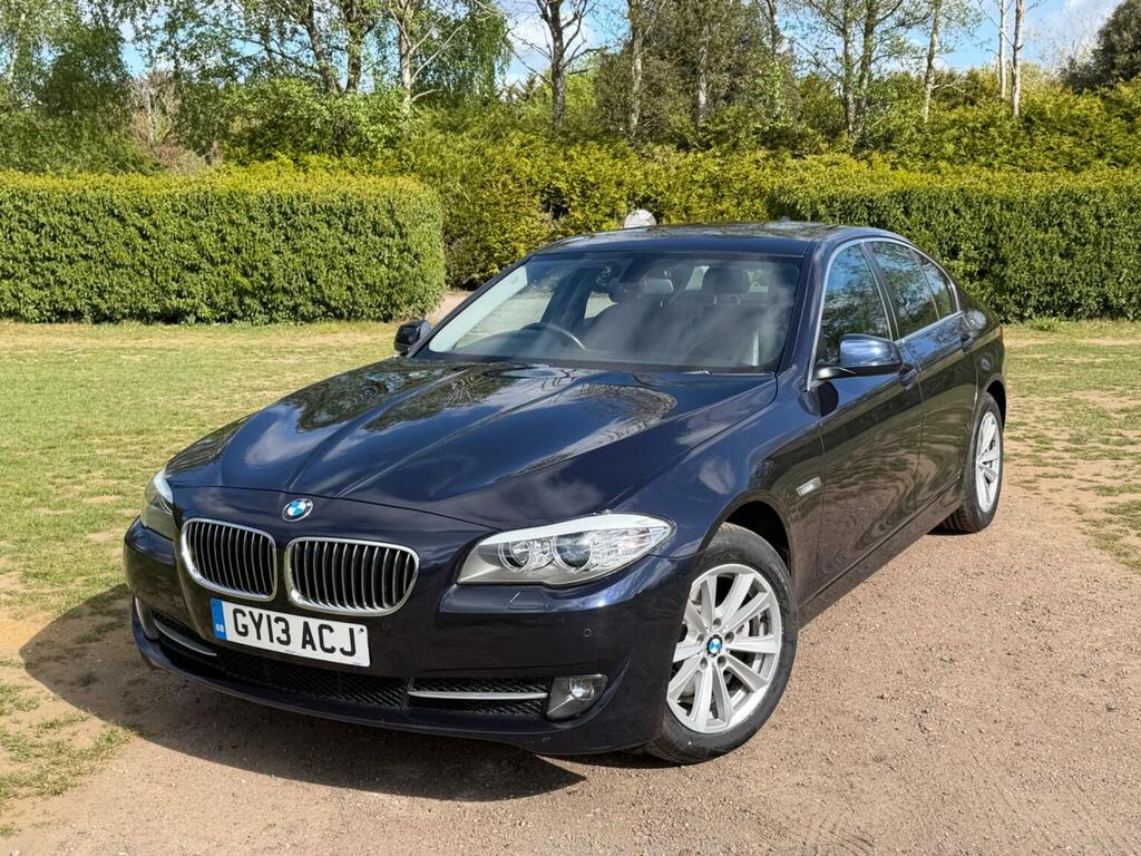 BMW 5 Series Saloon 2.0 520D Se Euro 5 Ss 201313 GY13ACJ Blue #5