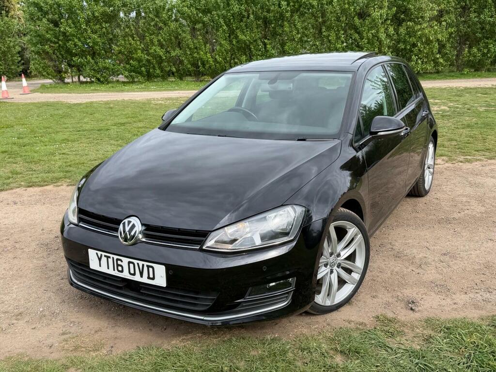 Volkswagen Golf Hatchback 1.4 Tsi Bluemotion Tech Act Gt Edition D YT16OVD Black #4