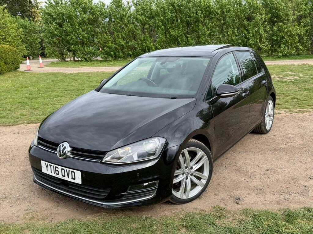Volkswagen Golf Hatchback 1.4 Tsi Bluemotion Tech Act Gt Edition D YT16OVD Black #3