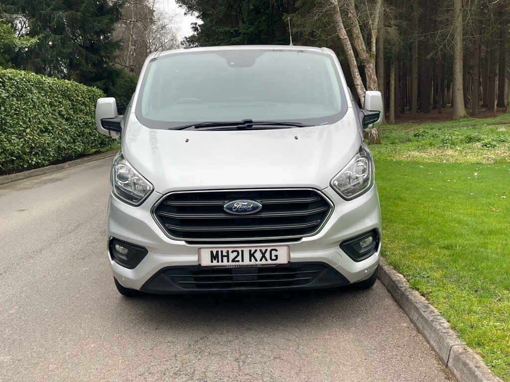 Ford Transit Custom 2.0 320 Ecoblue Limited Crew Van Double Cab Di Silver