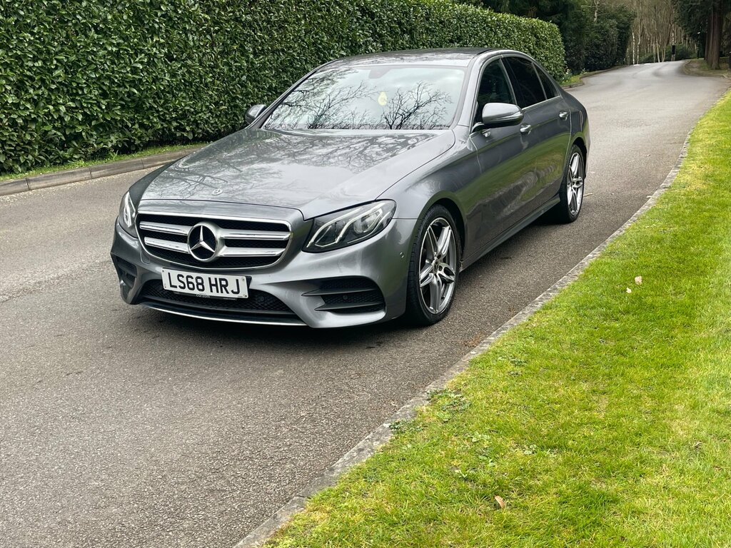 Mercedes-Benz E Class 2.0 E220d Amg Line Saloon G-tronic Eur LS68HRJ Grey #3